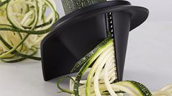 Vegetable/fruit knife, endless julienne cutter