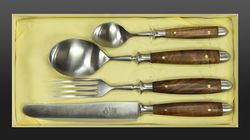 Windmühle cutlery Eichenlaub, Eichenlaub cutlery walnut