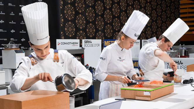 
                    Ale Mordasini am Bocuse d'Or Finale in Lyon 2021