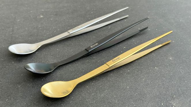 
                    triangle® Probierlöffel mit anderen Varianten des Probierlöffels