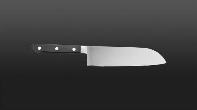 
                    Der Griff des Wok Santoku Classic ist aus Spezialkunststoff gefertigt