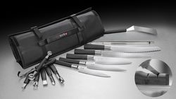 sknife swiss knife, Knife bag apprentice with knife sharpener