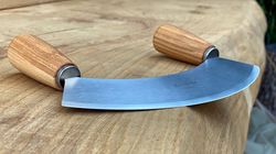 Coltelli per erbe, Wiegemesser Holz