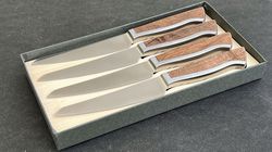 Vegetable/fruit knife, Caminada serrated steak knife set