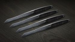 Steak knife, Steak knife set damask